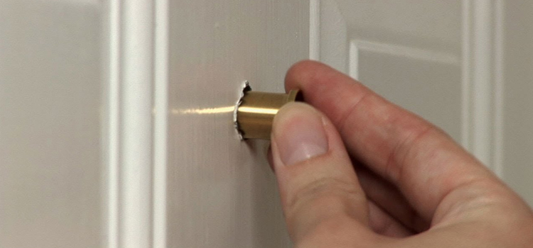 peephole door repair in East San Gabriel